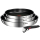 Patelnia TEFAL Zestaw INGENIO EMOTION 4 elementy: patelnia 22cm / 24cm / 28cm + rączka
